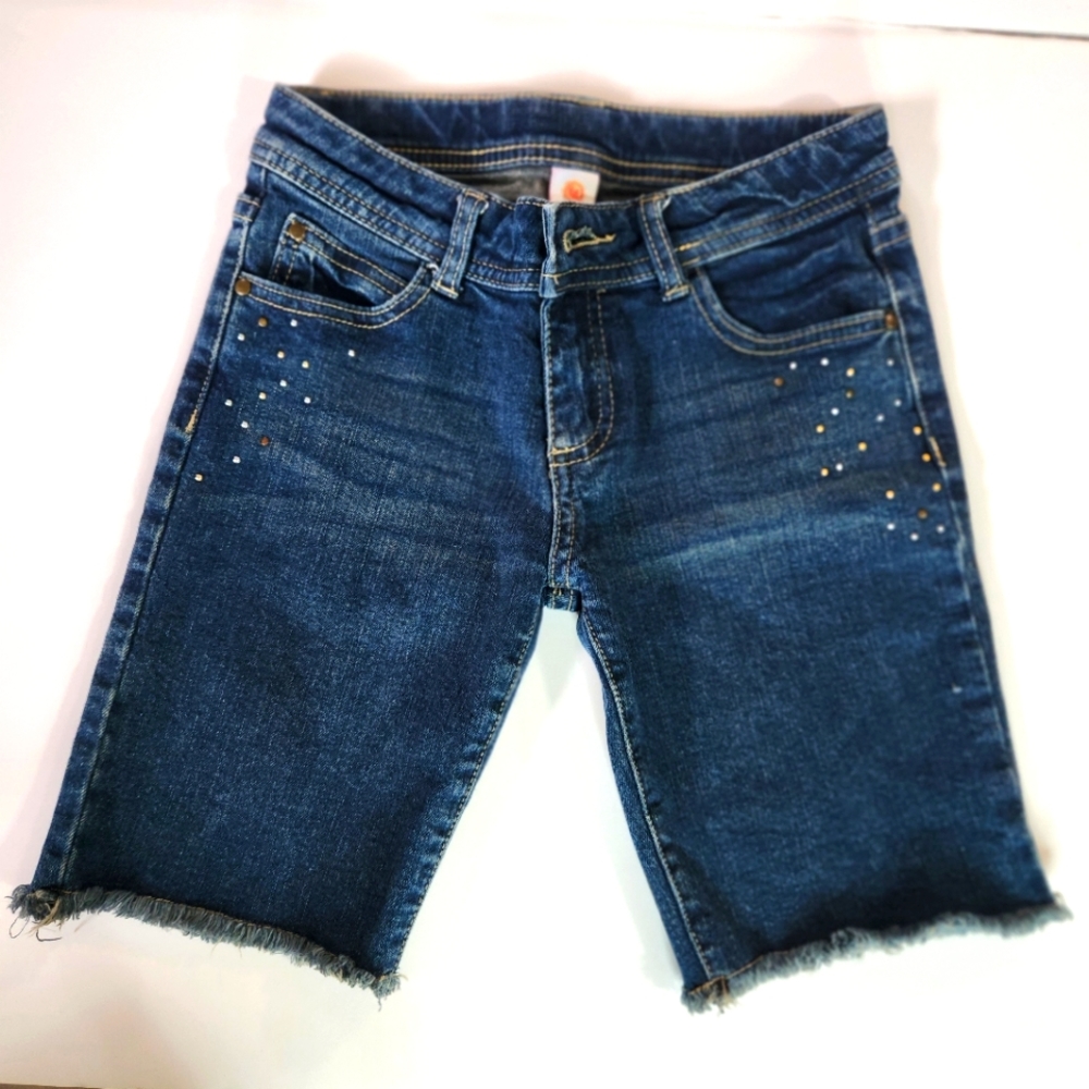 Total girl Brand Bermuda jean shorts size:10